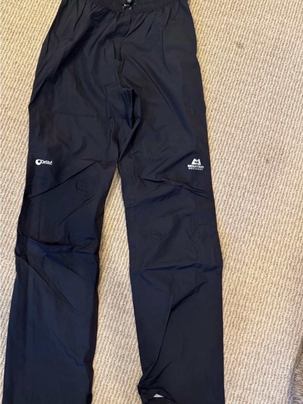 NWT Mountain Equipment Drilite Waterproof Rain Pants Size 8